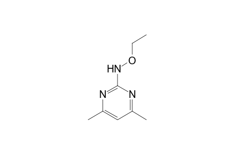 2-(Ethoxyamino)-4,6-dimethylpyrimidine