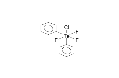 TRANS-DIPHENYLTELLURIUM TRIFLUORIDE CHLORIDE