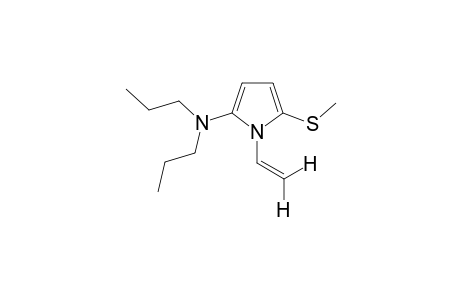 5-(N,N-DIPROPYLAMINO)-2-(METHYLSULFANYL)-1-VINYL-PYRROLE