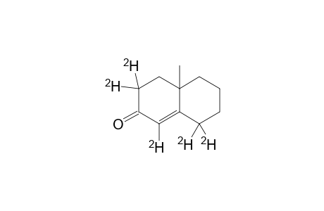 (1,3,3,8,8-D5)-4,4A,5,6,7,8-HEXAHYDRO-4A-METHYL-2(3H)-NAPHTHALENONE