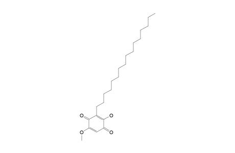 IRISOQUIN-A;2-HYDROXY-3-HEXADECYL-5-METHOXY-1,4-BENZOQUINONE