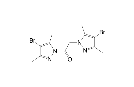 4-bromo-1-[(4-bromo-3,5-dimethyl-1H-pyrazol-1-yl)acetyl]-3,5-dimethyl-1H-pyrazole