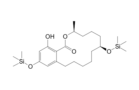 .beta.-Zeranol, O,O'-bis-TMS