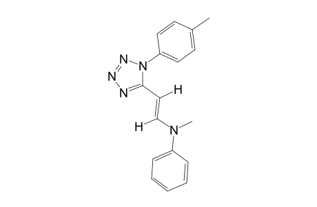 trans-5-[2-(N-methylanilino)vinyl]-1-p-tolyl-1H-tetrazole