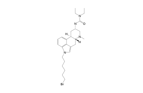 1-(6-BROMOHEXYL)-6-METHYL-8-ALPHA-(DIETHYLCARBAMOYLAMINO)-ERGOLINE