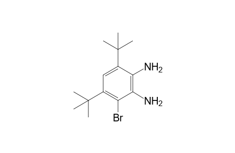 3-bromo-4,6-di-tert-butyl-o-phenylenediamine