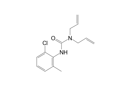 3-(6-chloro-o-tolyl)-1,1-diallylurea