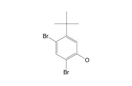 PHENOL, 5-tert-BUTYL-2,4-DIBROMO-,