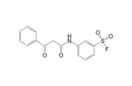 m-(2-benzoylacetamido)benzenesulfonyl fluoride