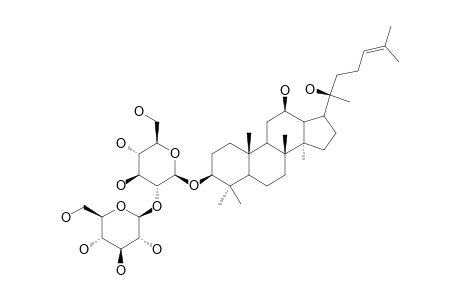 3-O-[BETA-D-GLUCOPYRANOSYL-(1,2)-BETA-D-GLUCOPYRANOSYL]-20-(S)-PROTOPANAXADIOL;METABOLITE-2