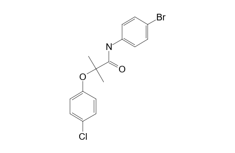 4'-bromo-2-(p-chlorophenoxy)-2-methylpropionanilide