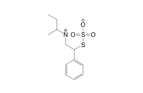 2-(SEC.-BUTYLAMINO)-1-PHENYLETHANE-1-THIOSULFURIC-ACID