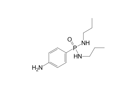 p-(p-aminophenyl)-N,N'-dipropylphosphonic diamide