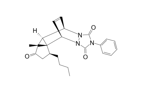 (1-R*,3A-R*,3B-S*)-1,2,3B,4-TETRAHYDRO-1-N-BUTYL-3A-METHYL-7-PHENYL-4,10-ETHENO-6-H,10-H-CYCLOPENTA-[1.3]-CYCLOPROPA-[1.2-D]-[1.2.4]-TRIA