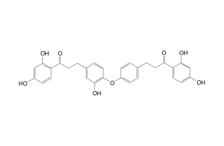 LITTORACHALCONE;2',4',3'',2''',4'''-PENTAHYDROXY-4-O-4''-TETRAHYDROBICHALCONE