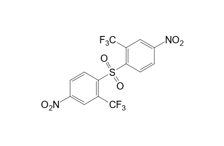 bis(4-nitro-alpha,alpha,alpha-trifluoro-o-tolyl)sulfone