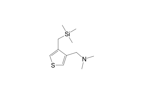 3-[(DIMETHYLAMINO)-METHYL]-4-[(TRIMETHYLSILYL)-METHYL]-THIOPHENE