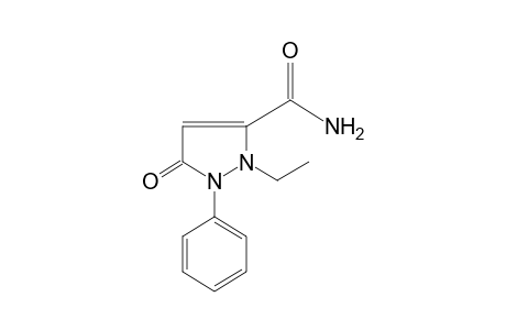 2-ethyl-5-oxo-1-phenyl-3-pyrazoline-3-carboxamide