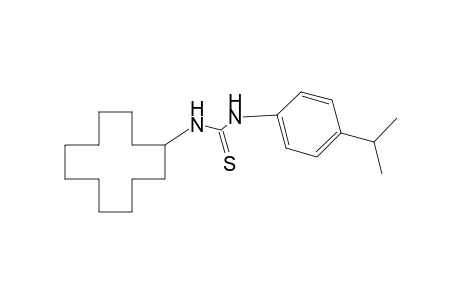 1-(p-cumenyl)-3-cyclododecyl-2-thiourea