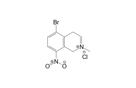 5-Brom-2-methyl-8-nitro-1,4-dihydroisochinolinium-chlorid