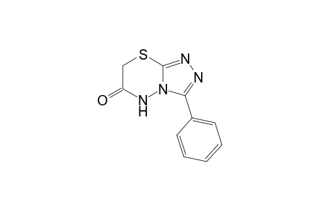 3-phenyl-7H-s-triazolo[3,4-b][1,3,4]thiadiazin-6(5H)-one