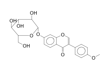 3-(4-Methoxyphenyl)-4-oxo-4H-chromen-7-yl .beta.-D-glucopyranoside