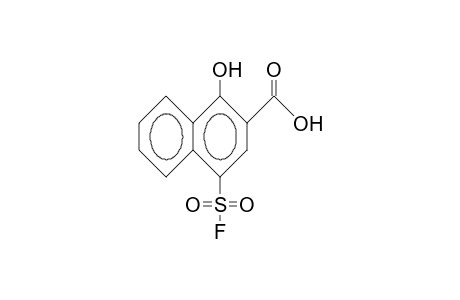 4-Fluorosulfonyl-1-hydroxy-2-naphthoic acid