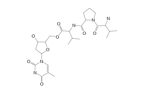 5'-O-(VALYLPROLYLVALYL)-THYMIDINE