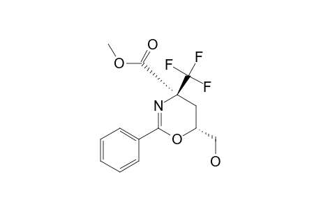 4-(RS)/6-(SR)-METHYL-(6-HYDROXYMETHYL-2-PHENYL-4-TRIFLUOROMETHYL-5,6-DIHYDRO-4H-1,3-OXAZINE)-4-CARBOXYLATE;DIASTEREOISOMER-2