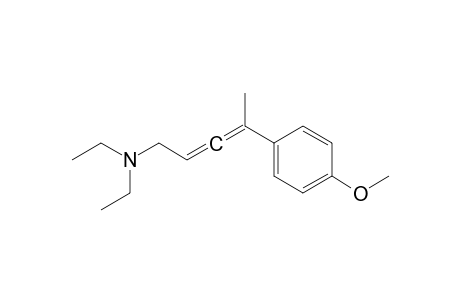 1-(N,N-Diethylamino)-4-(4-methoxyphenyl)-2,3-pentadiene