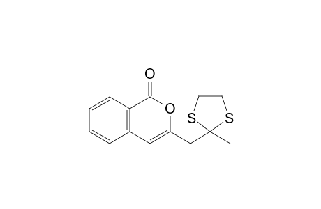 3-[(2-Methyl-1,3-dithiolan-2-yl)methyl]isochromen-1-one