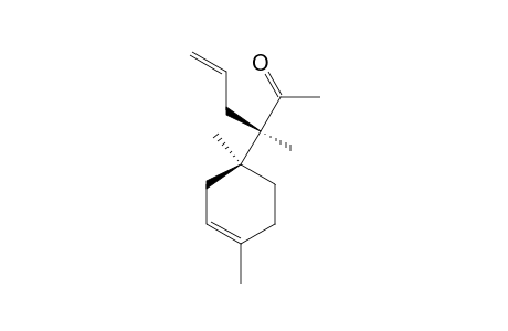 (3RS,1'RS)-3-(1',4'-DIMETHYLCYCLOHEX-3'-ENYL)-3-METHYLHEX-5-EN-2-ONE