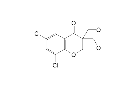 3,3-bis(hydroxymethyl)-6,8-dichloro-4-chromanone