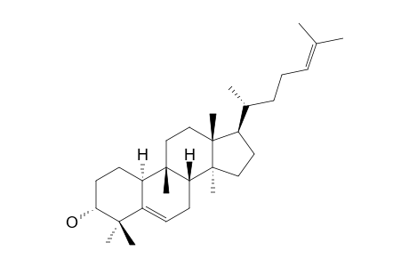 ANTIQUOL-B;3-EPI-ANHYDROLITSOMENTOL;10-ALPHA-CUCURBITA-5,24-DIENE-3-ALPHA-OL