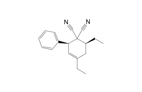 CIS-1,1-DICYANO-4,6-DIETHYL-2-PHENYLCYCLOHEX-3-ENE