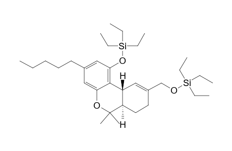 Silane, triethyl[[6a,7,8,10a-tetrahydro-6,6-dimethyl-3-pentyl-1-[(triethylsilyl)oxy]-6H-dibenzo[b,d]pyran-9-yl]methoxy]-, (6aR-trans)-