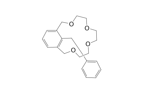 18-(phenylmethyl)-3,6,9,12-tetraoxabicyclo[12.3.1]octadeca-1(18),14,16-triene