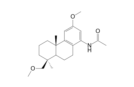 N-(12,19-DIMETHOXYPODOCARPA-8,11,13-TRIEN-14-YL)-ACETAMIDE