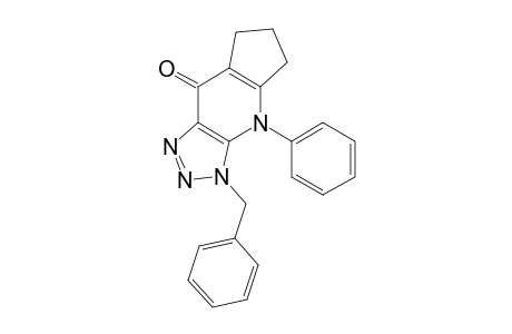 3-Phenylmethyl-4-phenyl-8-oxo-4,5,6,7-tetrahydrocyclopenta[b]1,2,3-triazolo[4,5-e]pyridine