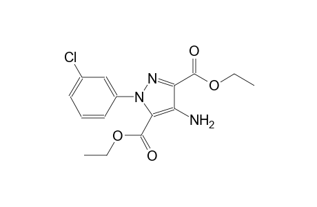 1H-pyrazole-3,5-dicarboxylic acid, 4-amino-1-(3-chlorophenyl)-, diethyl ester