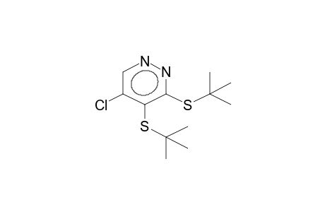 3,4-DI(TERT-BUTYLTHIO)-5-CHLOROPYRIDAZINE