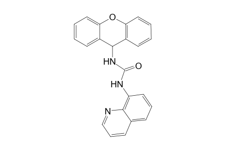 1-(quinolin-8-yl)-3-(9H-xanthen-9-yl)urea