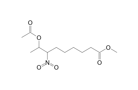 8-acetoxy-7-nitro-pelargonic acid methyl ester