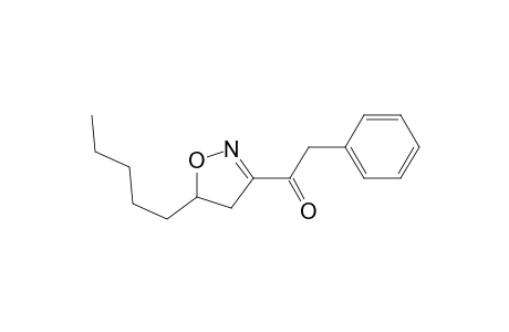 3-Phenylacetyl-5-pentyl-2-isoxazoline