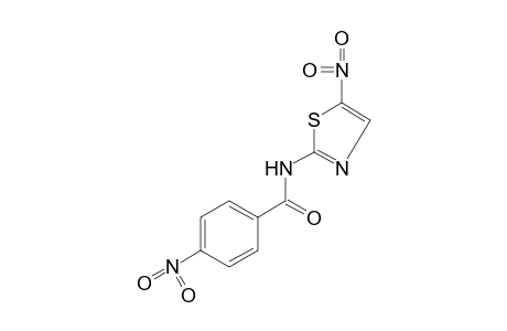 p-nitro-N-(5-nitro-2-thiazolyl)benzamide