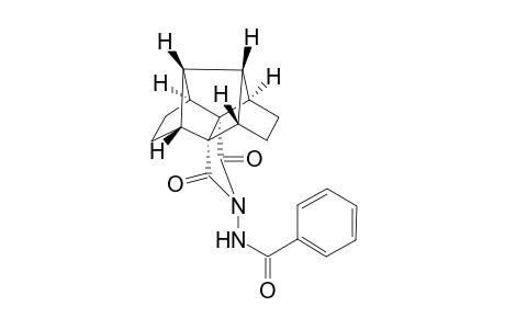 (1r,5s,6R,9S,10s,11r,12S,15R)-3-(Benzoylamino)-3-azahexacyclo[7.6.0.0(1,5).0(5,12).0(6,10).0(11,15)]pentadecane-2,4-dione)