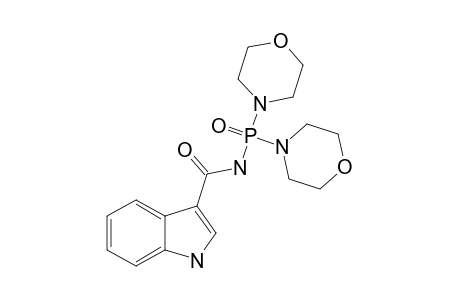 N-(DIMORPHOLYLPHOSPHATO)-AMIDE_OF_INDOLYL-3-CARBOXYLIC_ACID