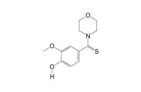 4-(thiovanilloyl)morpholine