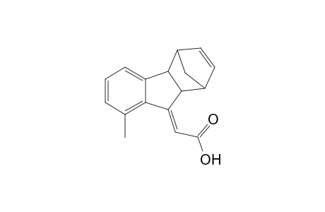 (E)-endo-(8'-methyl-1',4',4'a,9'a-tetrahydro-1',4'-methano-9'H-fluoren-9'-ylidene)ethanoic acid