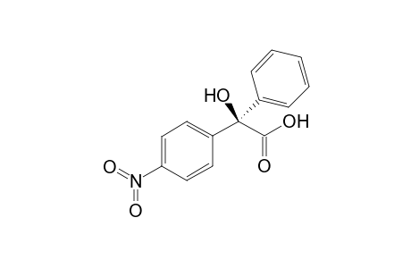 (R).alpha.-(Hydroxycarbonyl)-.alpha.-(p-nitrophenyl)benzylic alcohol